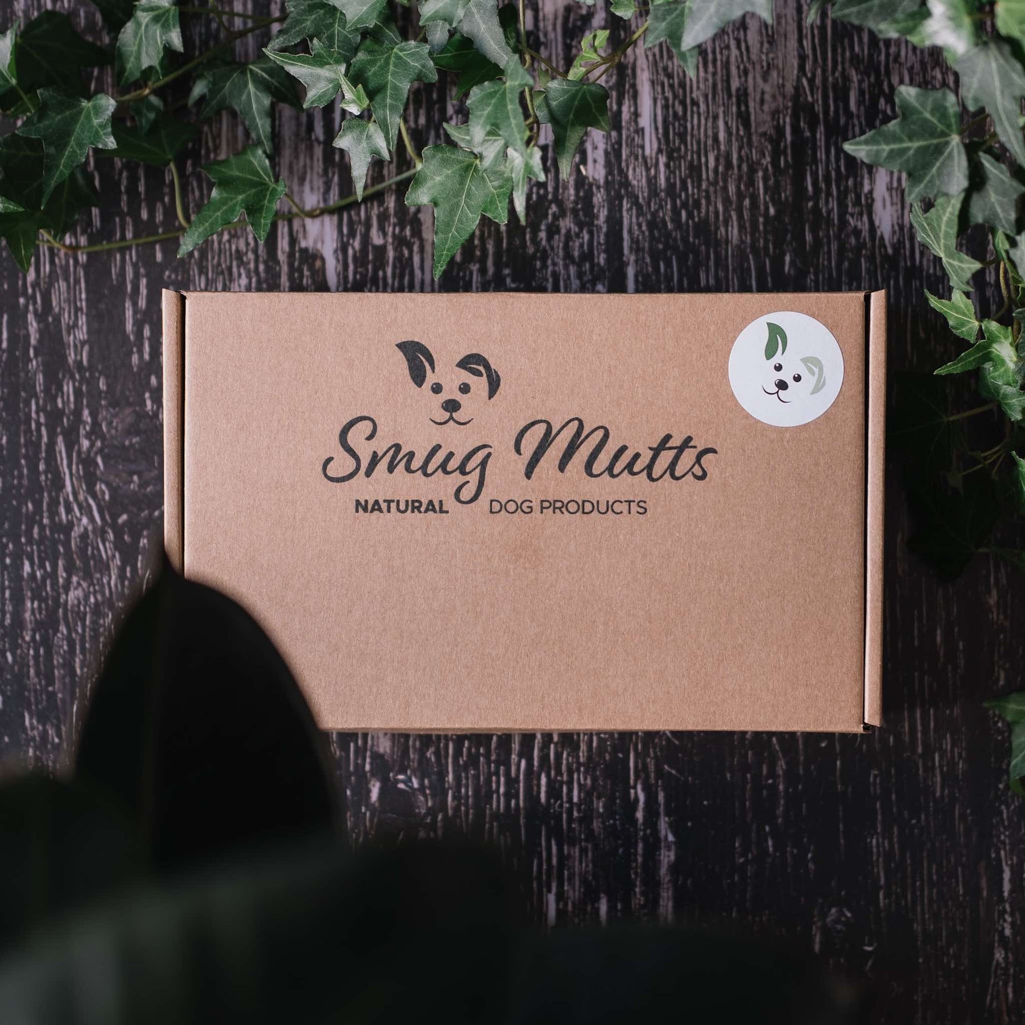 Smug Mutts Sustainable and Eco Friendly Recycled Card Packaging 100% Plastic Free
